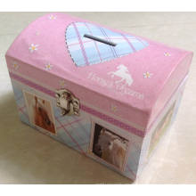 Ahorro de papel Pot / Piggy Bank Caja de papel / Money Saveing ​​Box